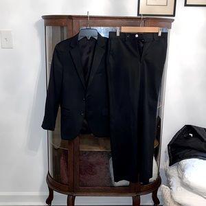 COPY - Boys Jos A Bank black suit